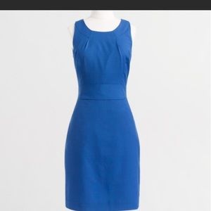 J.Crew Cobalt Blue Suit Dress